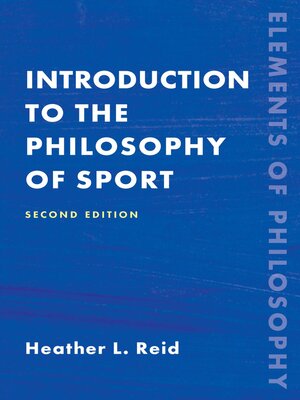 cover image of Introduction to the Philosophy of Sport